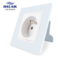 France standard power wall socket