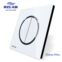 2gang2way button switch