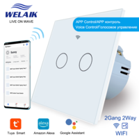 WIFI EU 2Gang2Way Touch switch