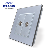 Two TV wall sockets