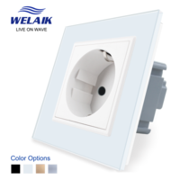 1 Frames european standard  power wall socket