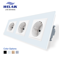 3Frames european standard power wall socket