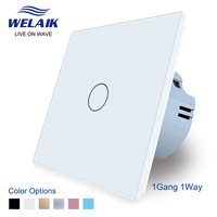 1gang1way EU standard touch switch