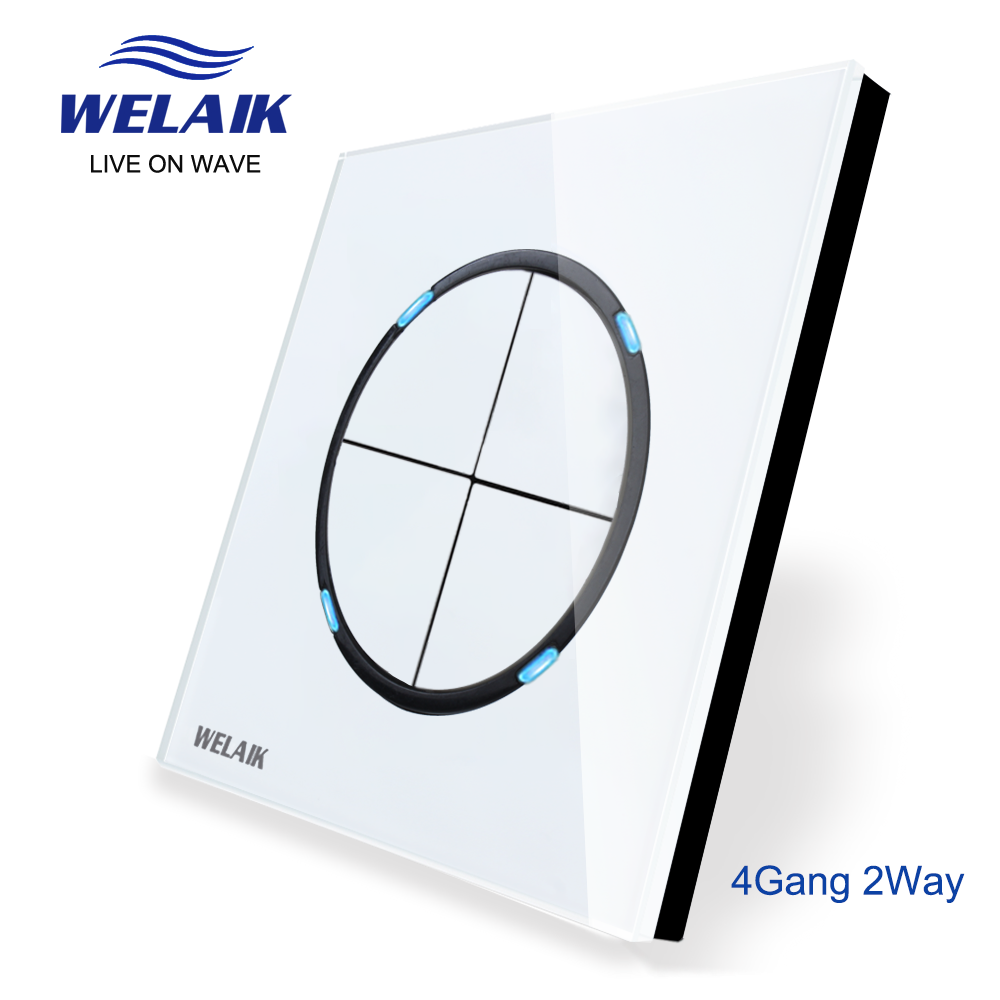 4gang2way button switch