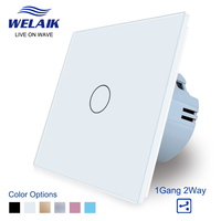 1gang2way EU standard touch switch