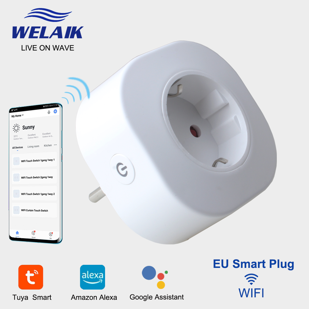 EU Smart Wifi Plug 220V 16A