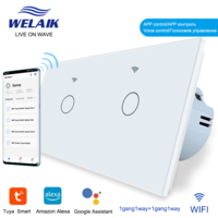 WIFI 2frames 1gang1way+ 1gang1way touch switch
