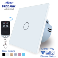 1gang1way EU Remote control dimming touch switch